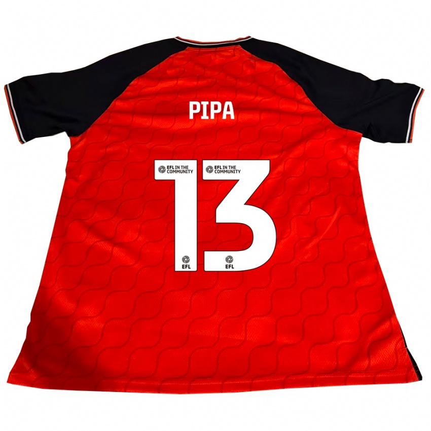 נשים Oliver Pipa #13 כתום שחור לבן ג'רזי ביתית 2025/26 חולצה קצרה