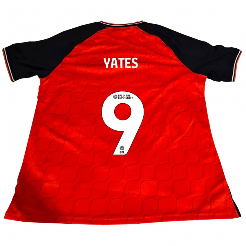 נשים ג'רי ייטס #9 כתום שחור לבן ג'רזי ביתית 2025/26 חולצה קצרה