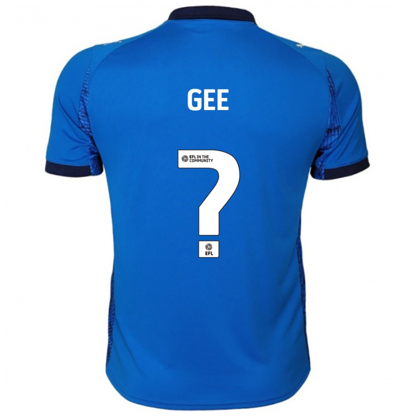 נשים Katie Gee #0 כחול לבן ג'רזי ביתית 2025/26 חולצה קצרה