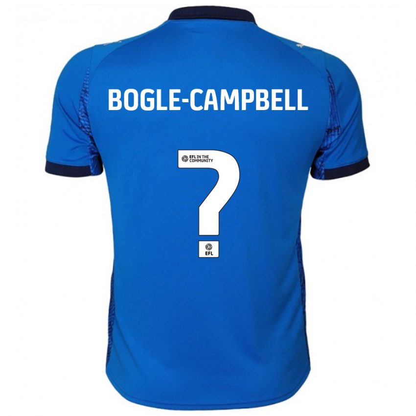נשים Ma'kel Bogle-Campbell #0 כחול לבן ג'רזי ביתית 2025/26 חולצה קצרה