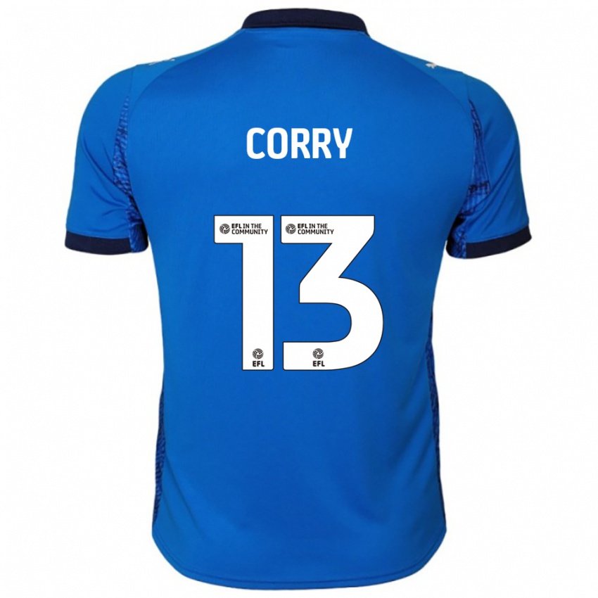 נשים Neive Corry #13 כחול לבן ג'רזי ביתית 2025/26 חולצה קצרה