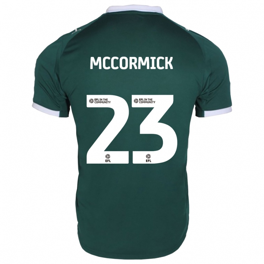 נשים Leo Mccormick #23 ירוק לבן ג'רזי ביתית 2025/26 חולצה קצרה