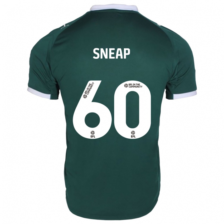 נשים הארלי סנאפ #60 ירוק לבן ג'רזי ביתית 2025/26 חולצה קצרה