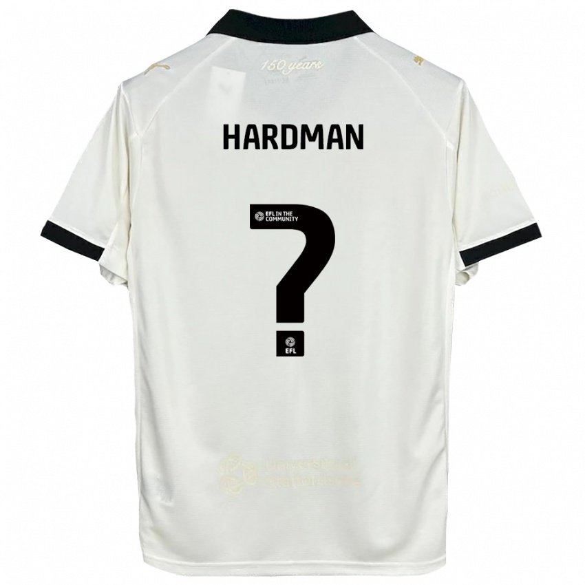 נשים Rayah Hardman #0 לבן פנינה שחור ג'רזי ביתית 2025/26 חולצה קצרה