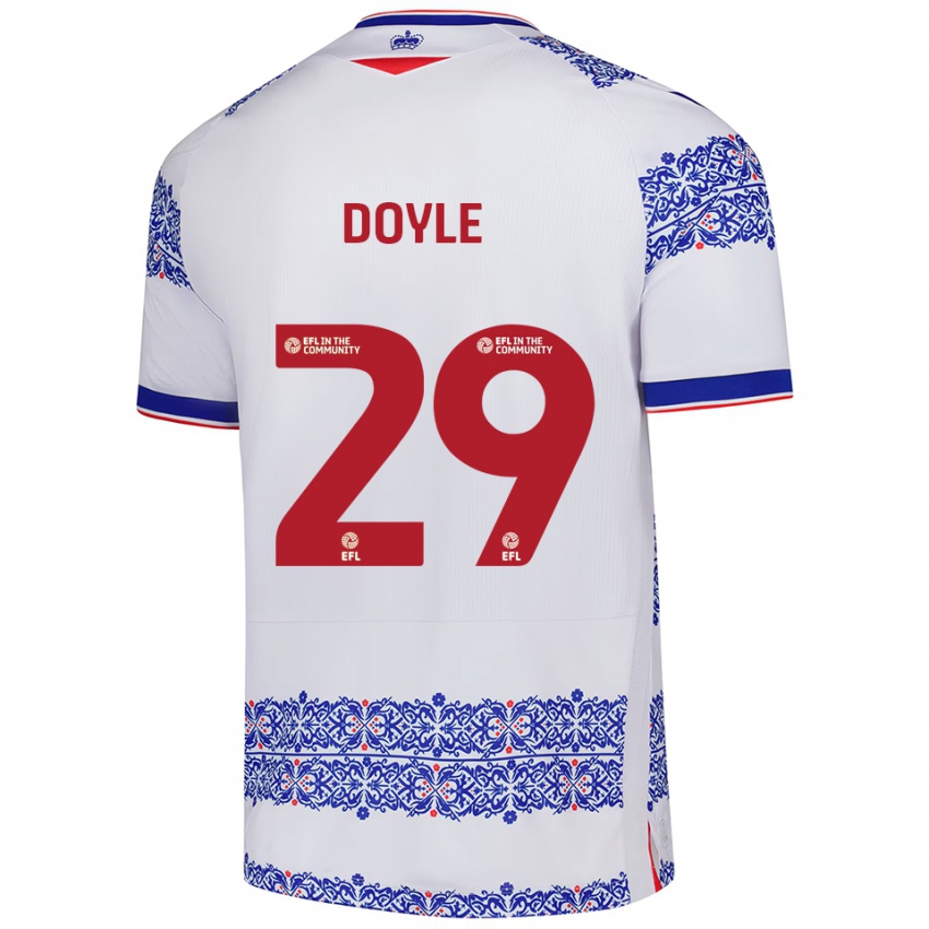 נשים קמארי דויל #29 לבן כחול ג'רזי ביתית 2025/26 חולצה קצרה