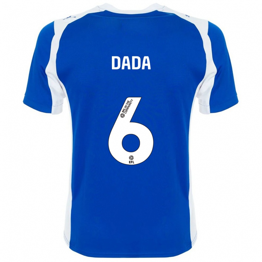 נשים Niniola Dada #6 כחול לבן ג'רזי ביתית 2025/26 חולצה קצרה