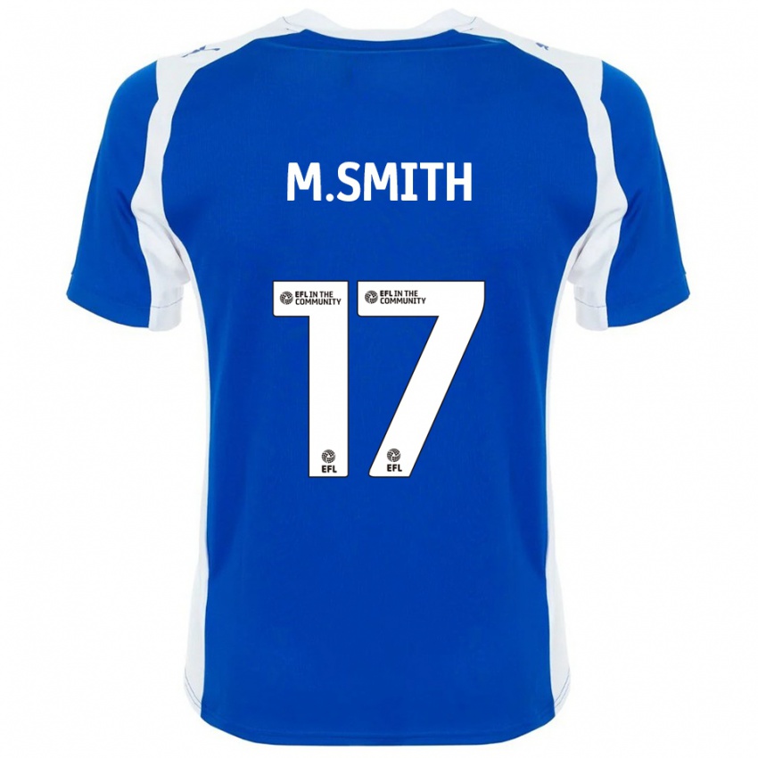 נשים מאט סמית #17 כחול לבן ג'רזי ביתית 2025/26 חולצה קצרה
