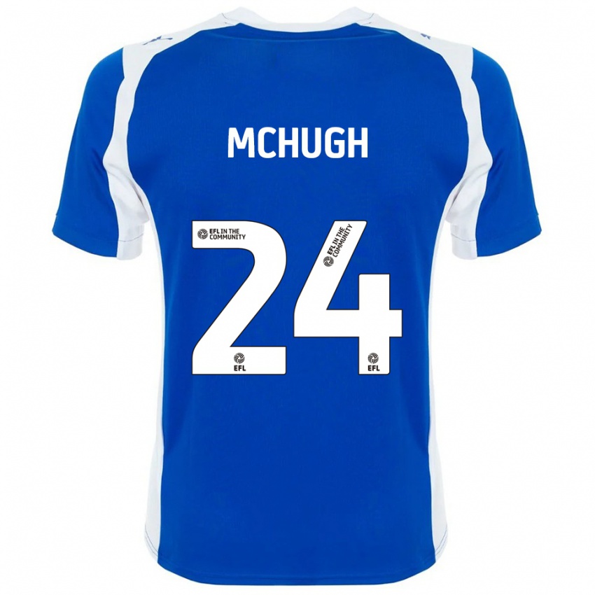 נשים הארי מקיו #24 כחול לבן ג'רזי ביתית 2025/26 חולצה קצרה