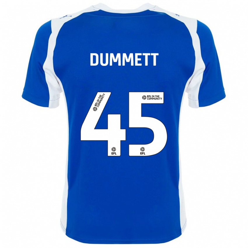 נשים פול דאמט #45 כחול לבן ג'רזי ביתית 2025/26 חולצה קצרה