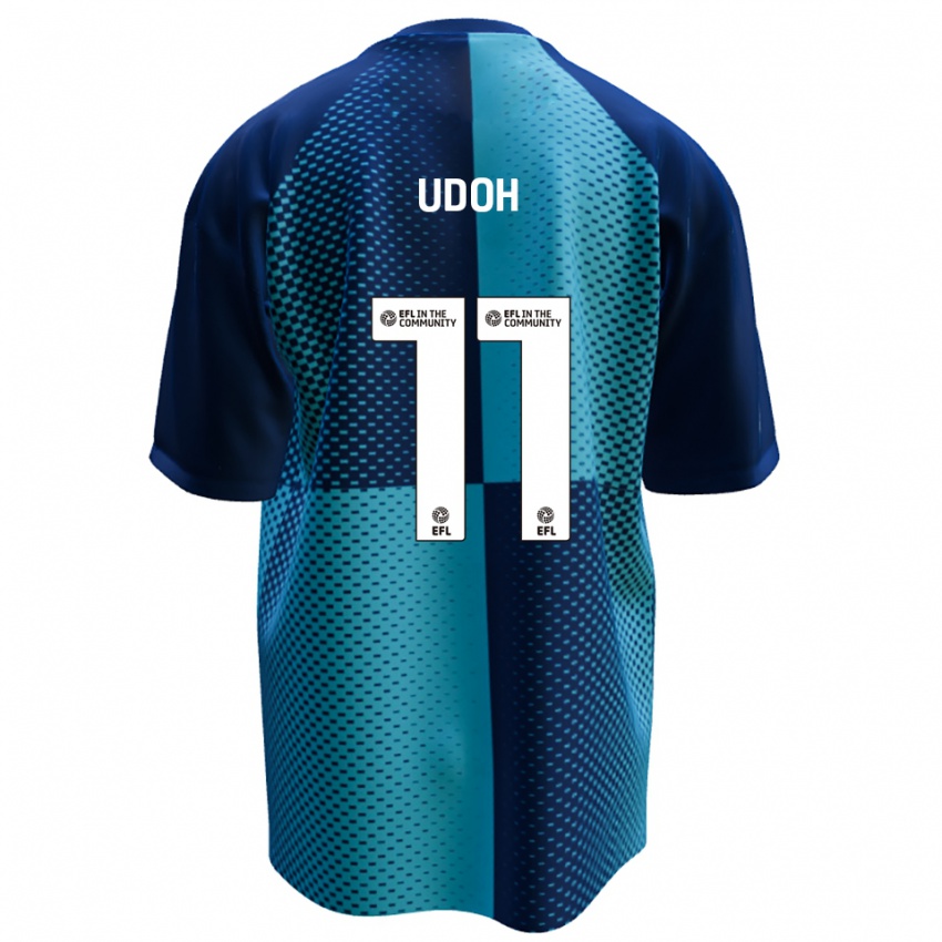 נשים דניאל יודו #11 כחול תכלת ג'רזי ביתית 2025/26 חולצה קצרה