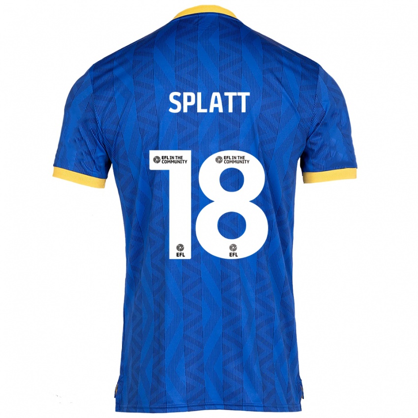 נשים דלאנו מקוי-ספלאט #18 כחול נייבי צהוב ג'רזי ביתית 2025/26 חולצה קצרה