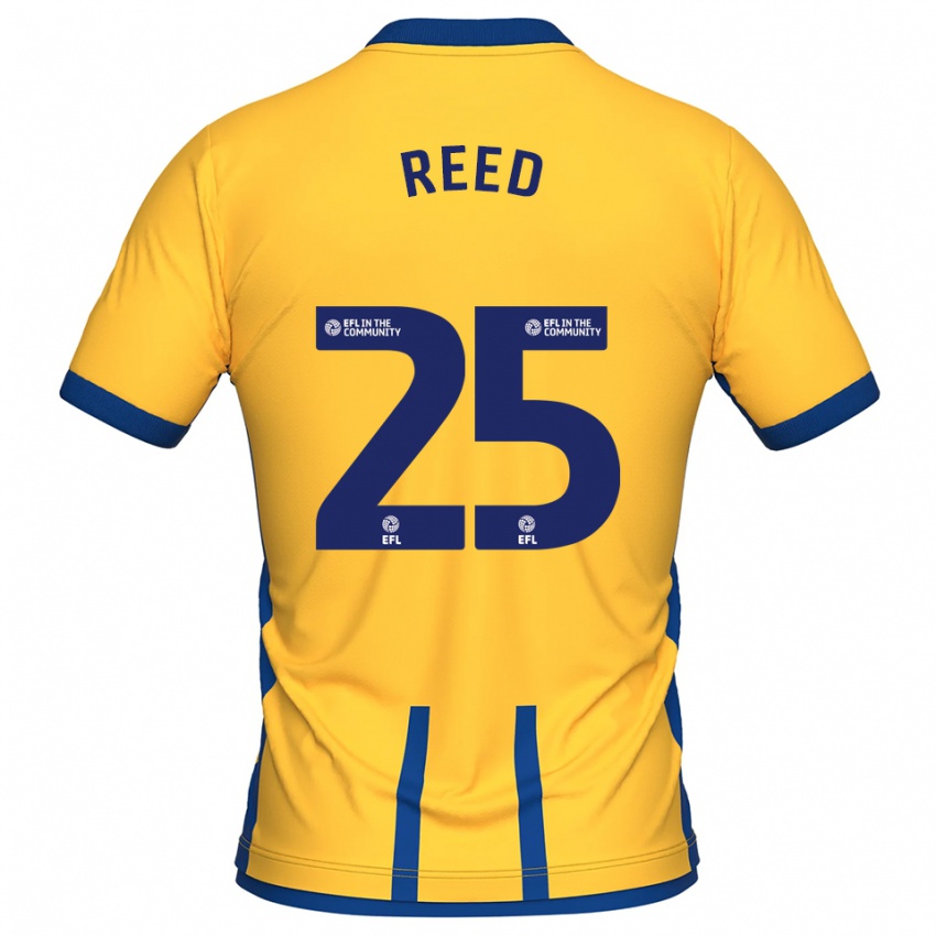 נשים Louis Reed #25 צהוב כחול ג'רזי ביתית 2025/26 חולצה קצרה