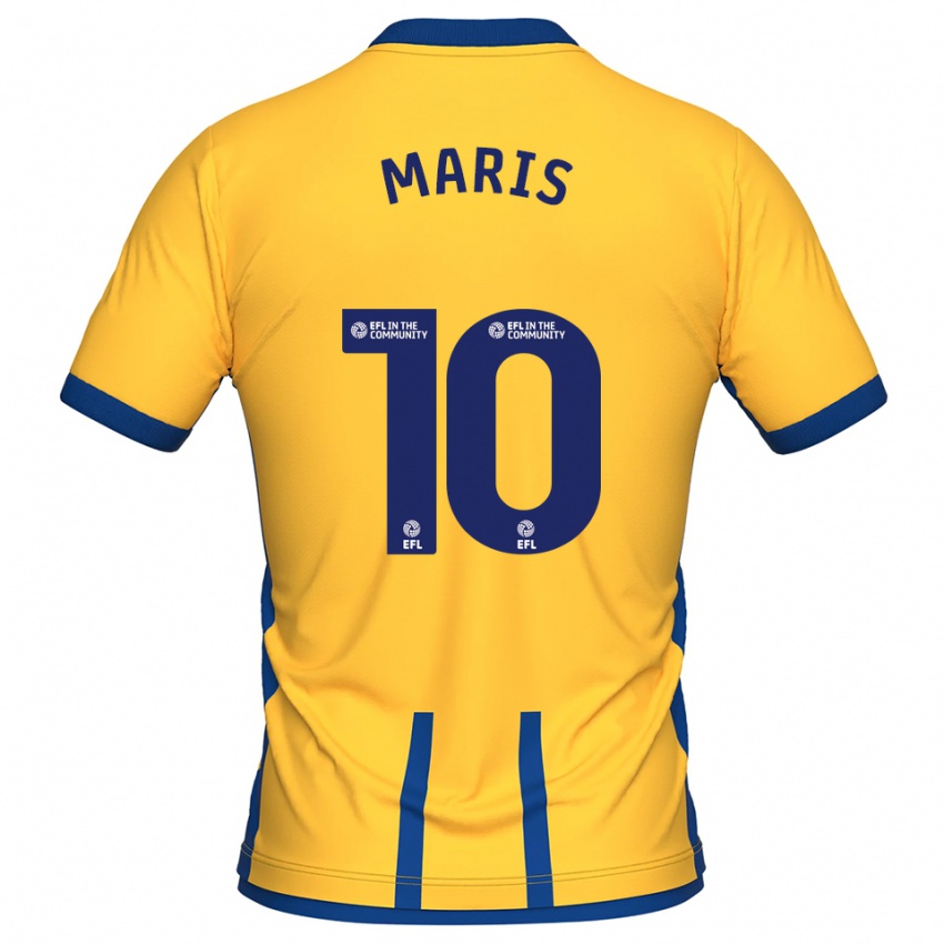 נשים George Maris #10 צהוב כחול ג'רזי ביתית 2025/26 חולצה קצרה