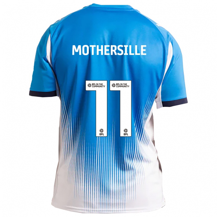 נשים מאליק מארסיל #11 כחול לבן ג'רזי ביתית 2025/26 חולצה קצרה