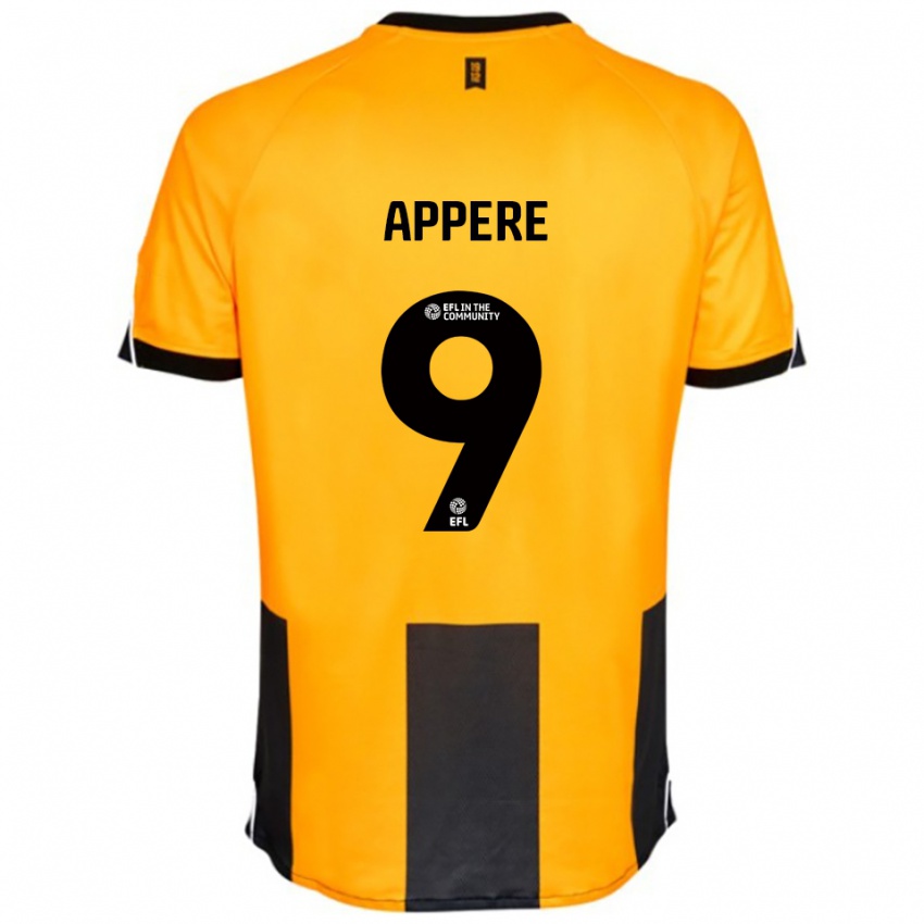 נשים לואיס אפר #9 כתום שחור ג'רזי ביתית 2025/26 חולצה קצרה