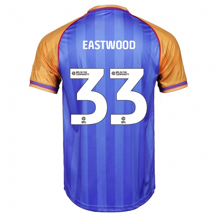 נשים Sophie Eastwood #33 כחול כתום ג'רזי ביתית 2025/26 חולצה קצרה