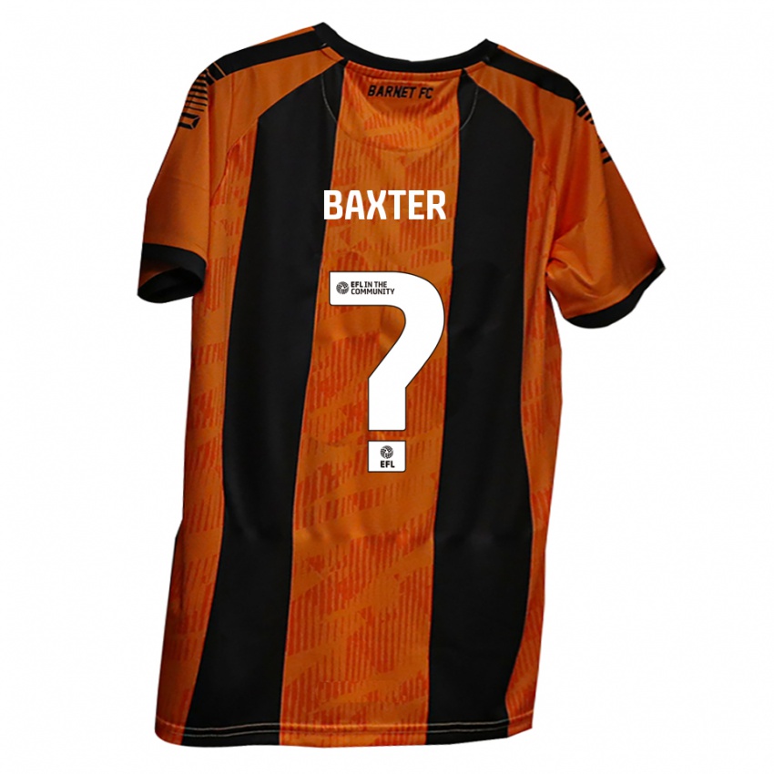 נשים Molly Baxter #0 כתום שחור ג'רזי ביתית 2025/26 חולצה קצרה