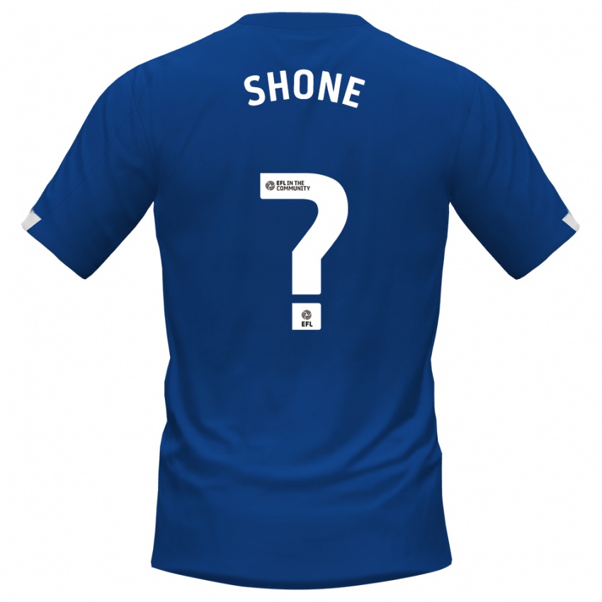 נשים Finlay Shone #0 כחול לבן ג'רזי ביתית 2025/26 חולצה קצרה