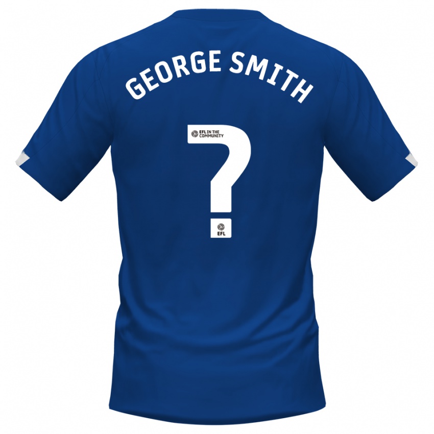 נשים George Smith #0 כחול לבן ג'רזי ביתית 2025/26 חולצה קצרה