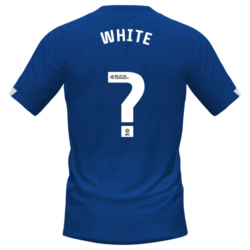 נשים Bobbie White #0 כחול לבן ג'רזי ביתית 2025/26 חולצה קצרה