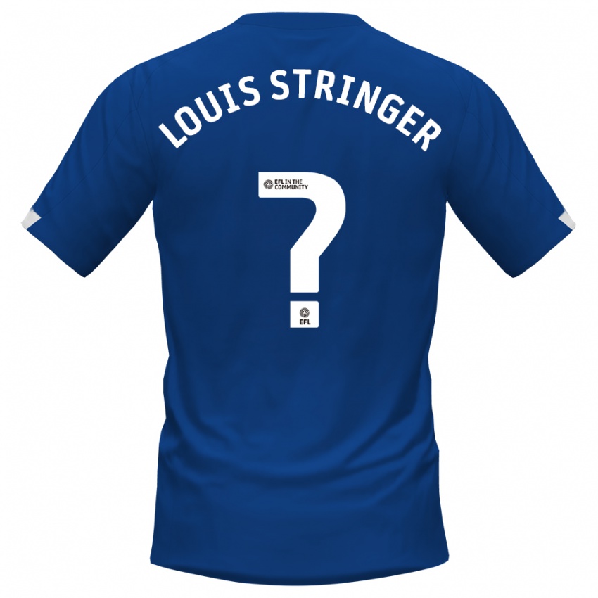 נשים Ashton Louis Stringer #0 כחול לבן ג'רזי ביתית 2025/26 חולצה קצרה