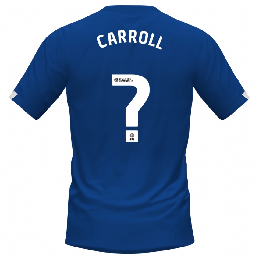 נשים Rhianne Carroll #0 כחול לבן ג'רזי ביתית 2025/26 חולצה קצרה
