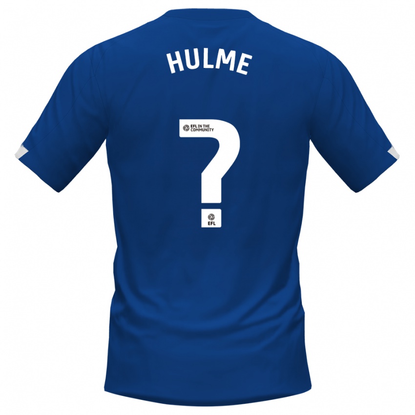 נשים Hayley Hulme #0 כחול לבן ג'רזי ביתית 2025/26 חולצה קצרה