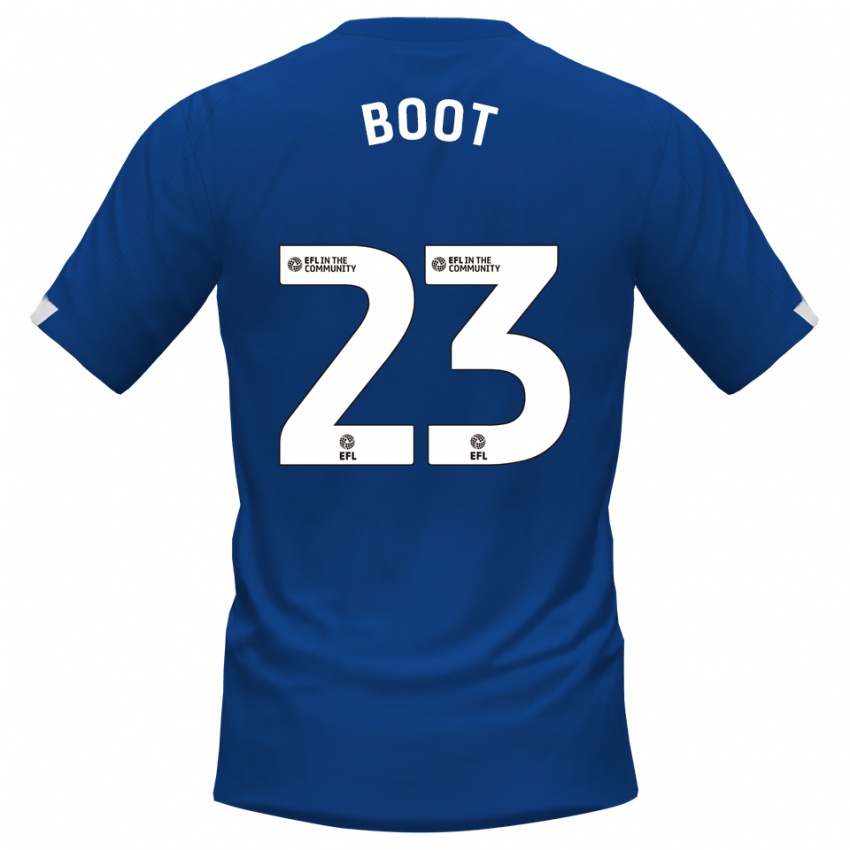 נשים Ryan Boot #23 כחול לבן ג'רזי ביתית 2025/26 חולצה קצרה