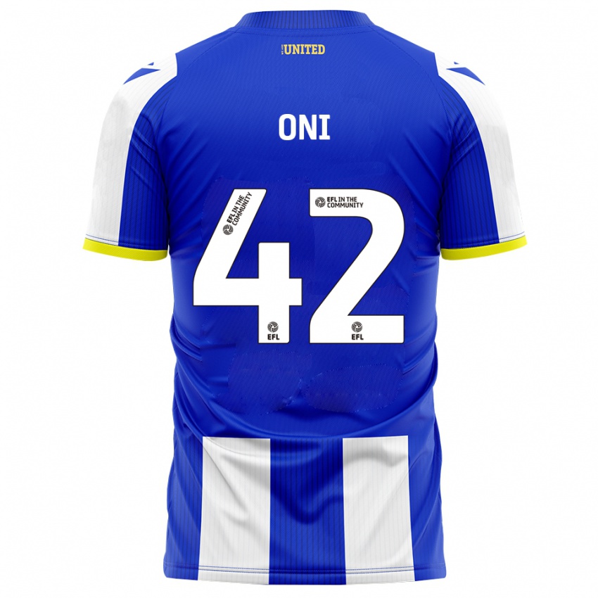 נשים מילטון אוני #42 כחול לבן ג'רזי ביתית 2025/26 חולצה קצרה