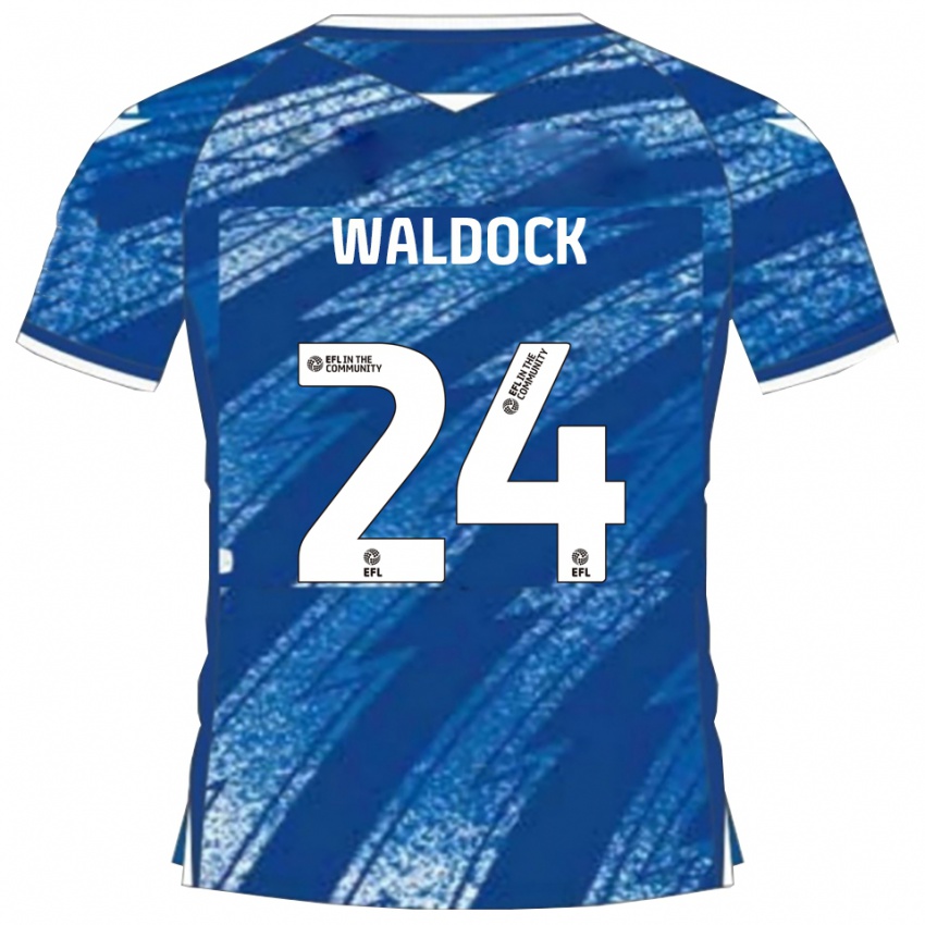 נשים הארי וואלדוק #24 כחול לבן ג'רזי ביתית 2025/26 חולצה קצרה