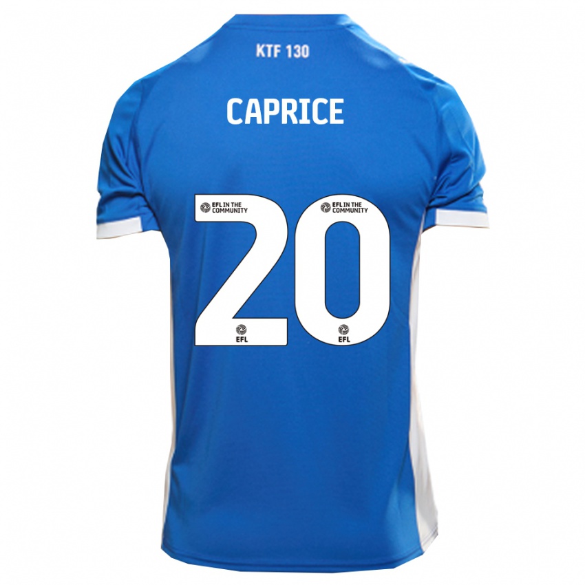 נשים ג'ייק קאפריס #20 כחול לבן ג'רזי ביתית 2025/26 חולצה קצרה