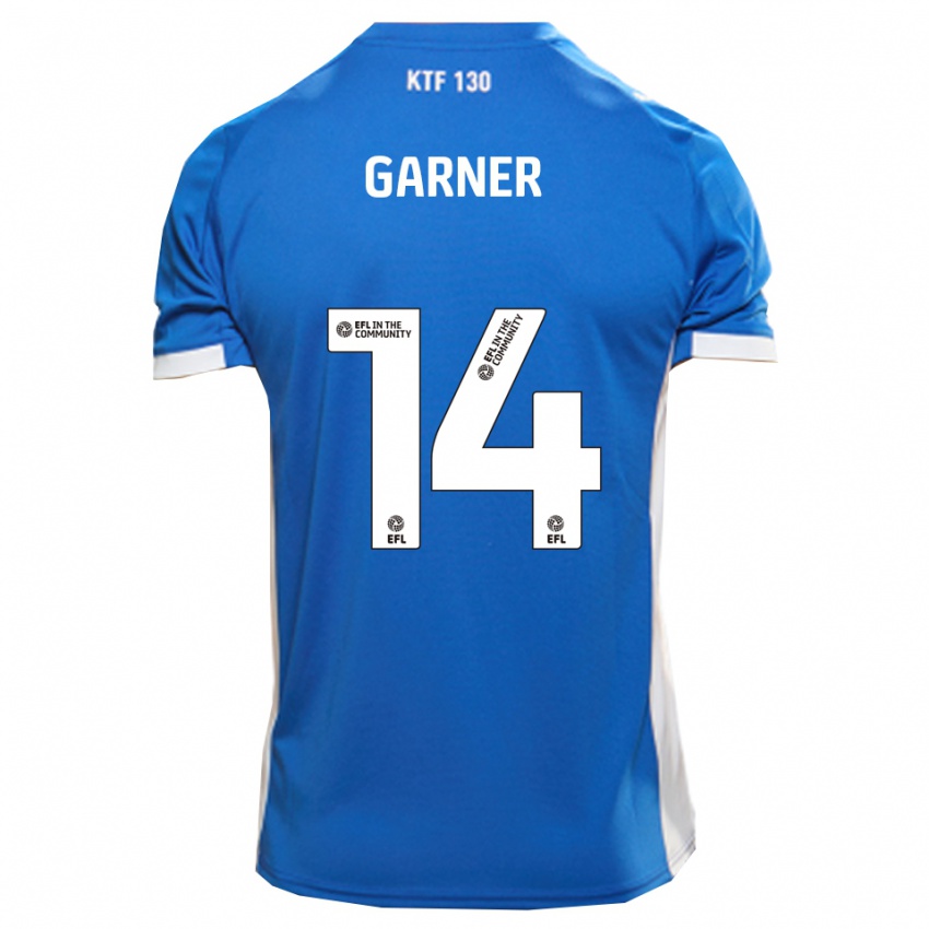 נשים ג'ו גארנר #14 כחול לבן ג'רזי ביתית 2025/26 חולצה קצרה