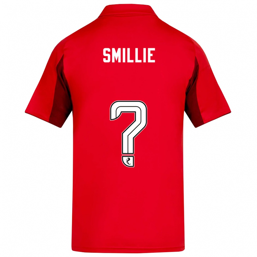 נשים ראובן סמילי #0 אדום בורדו ג'רזי ביתית 2025/26 חולצה קצרה