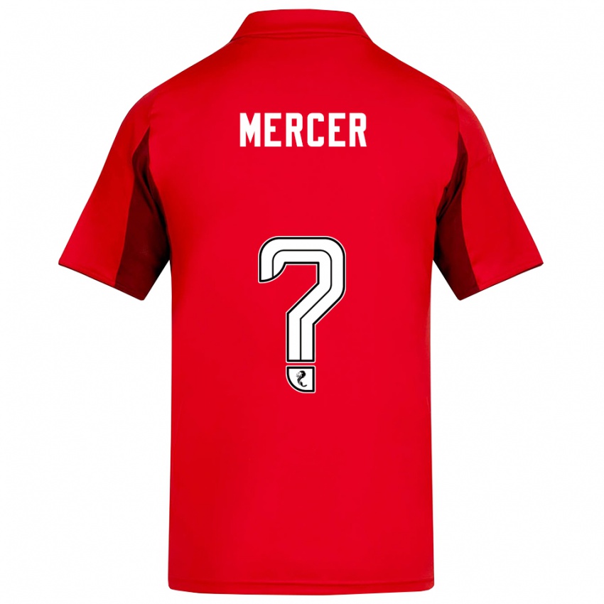 נשים ג'יימי מרסר #0 אדום בורדו ג'רזי ביתית 2025/26 חולצה קצרה