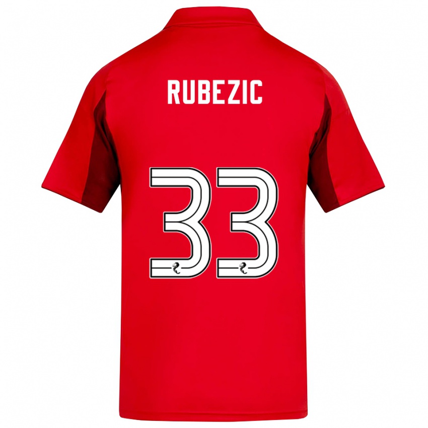 נשים סלובודן רובזיץ' #33 אדום בורדו ג'רזי ביתית 2025/26 חולצה קצרה