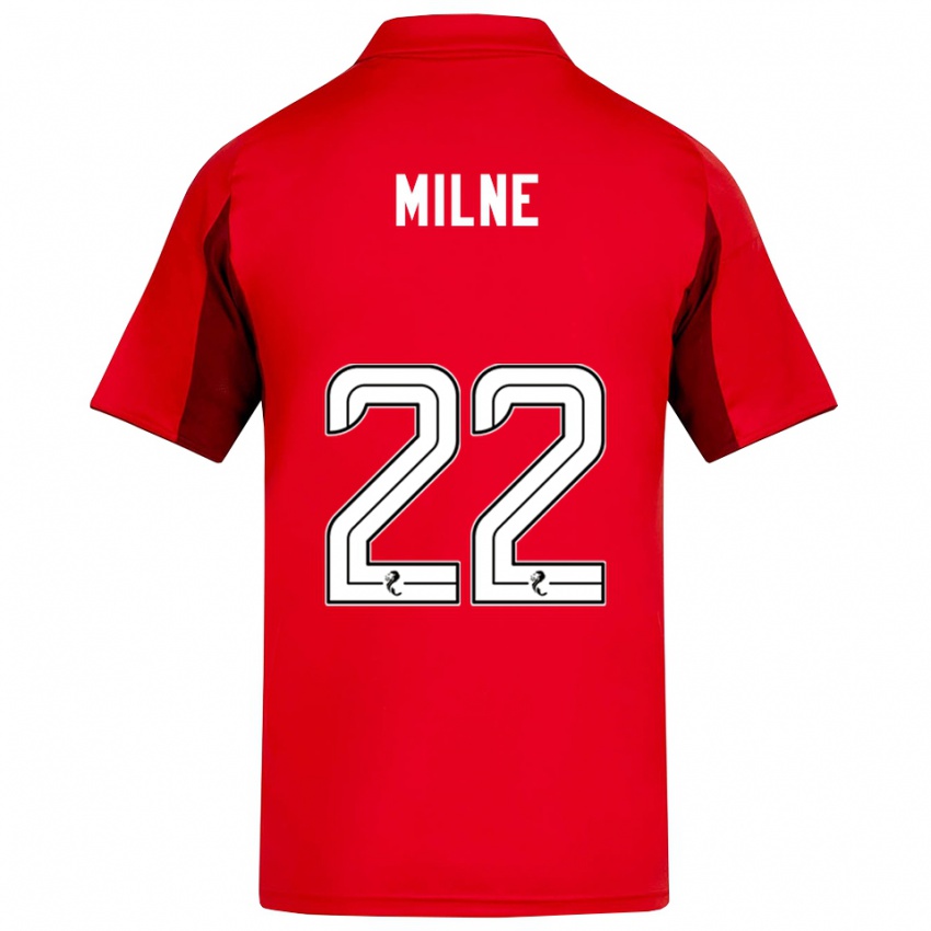 נשים ג'ק מילן #22 אדום בורדו ג'רזי ביתית 2025/26 חולצה קצרה