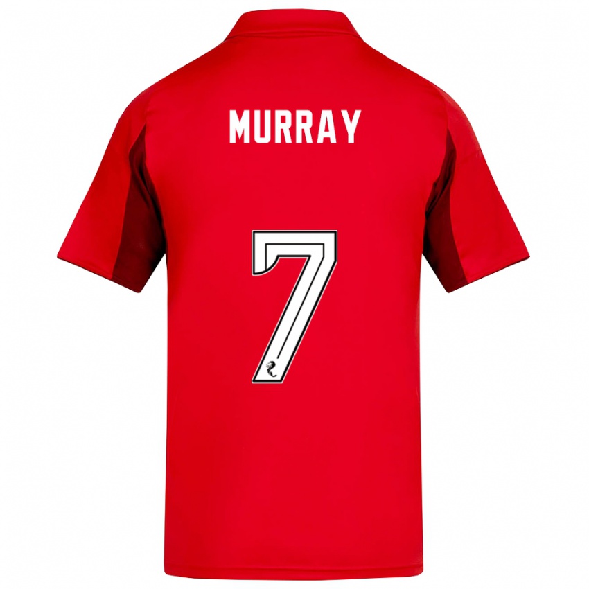 נשים Phoebe Murray #7 אדום בורדו ג'רזי ביתית 2025/26 חולצה קצרה