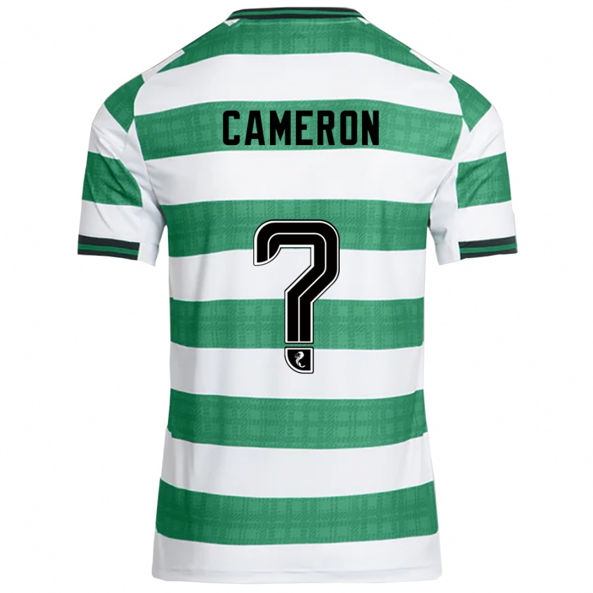 נשים Jacob Cameron #0 ירוק לבן ג'רזי ביתית 2025/26 חולצה קצרה