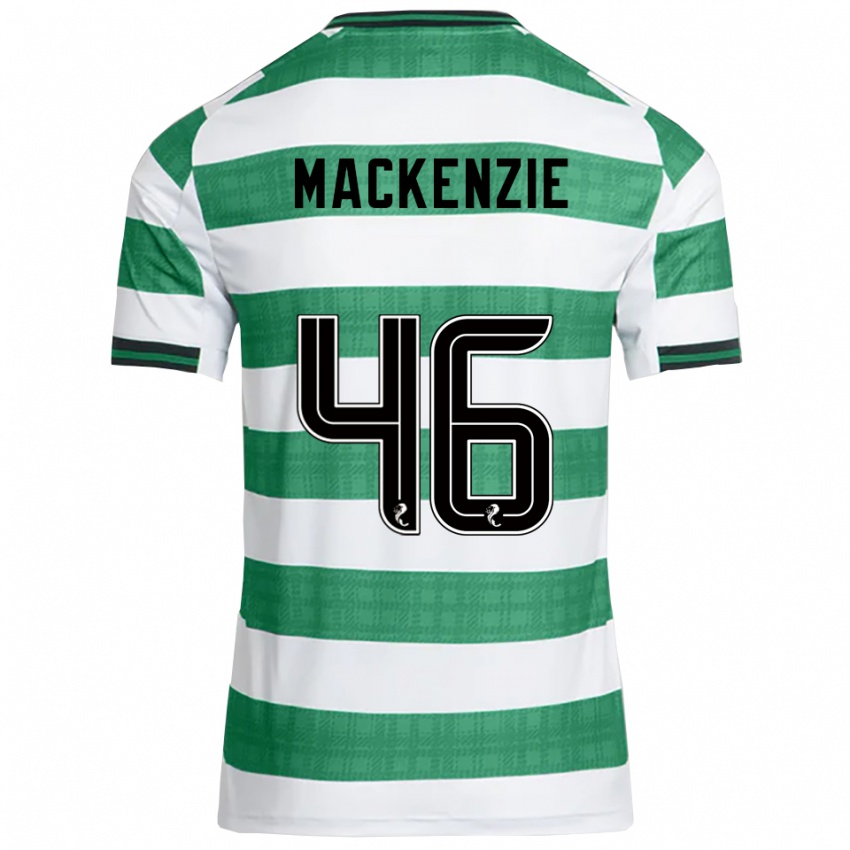 נשים מגנוס מקנזי #46 ירוק לבן ג'רזי ביתית 2025/26 חולצה קצרה
