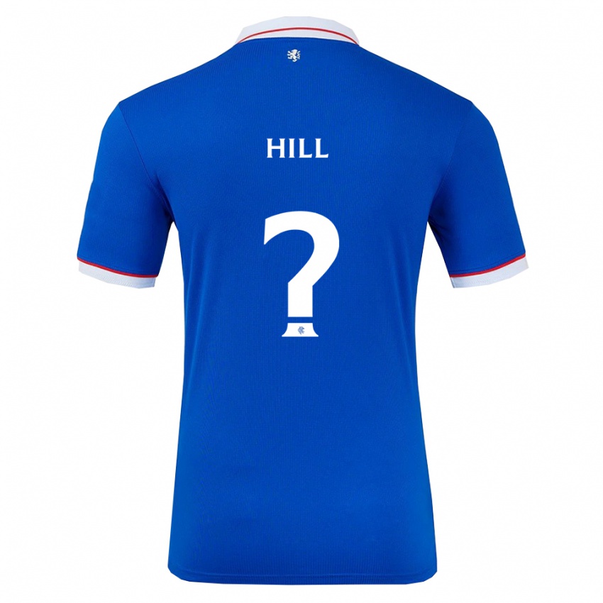 נשים קתרין היל #0 כחול לבן ג'רזי ביתית 2025/26 חולצה קצרה