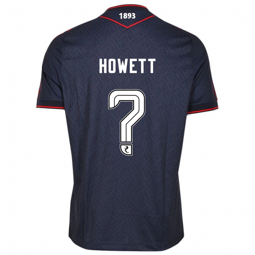 נשים Leo Howett #0 כחול נייבי לבן ג'רזי ביתית 2025/26 חולצה קצרה