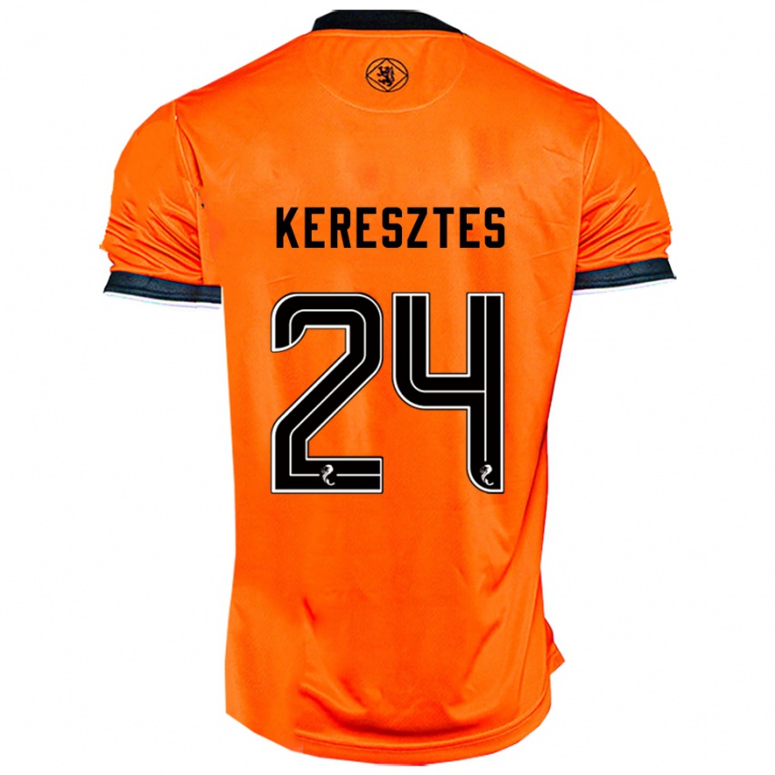 נשים כריסטיאן קרסטש #24 כתום שחור ג'רזי ביתית 2025/26 חולצה קצרה