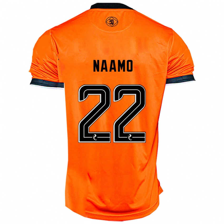 נשים דריו נאמו #22 כתום שחור ג'רזי ביתית 2025/26 חולצה קצרה