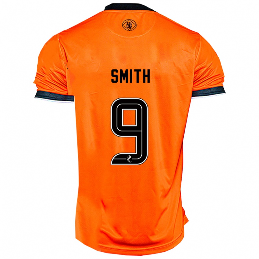 נשים Robyn Smith #9 כתום שחור ג'רזי ביתית 2025/26 חולצה קצרה