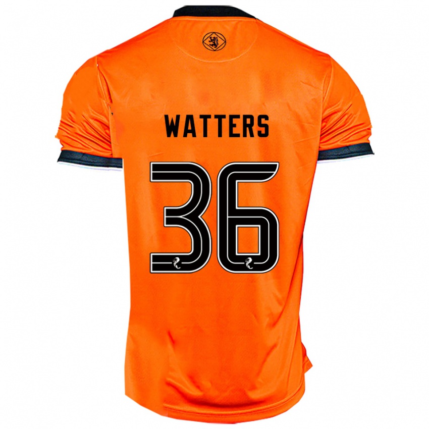 נשים מקס ווטרס #36 כתום שחור ג'רזי ביתית 2025/26 חולצה קצרה