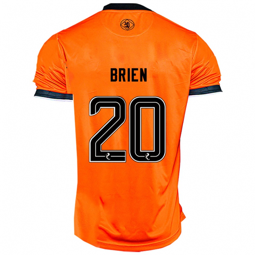 נשים פרייה ג׳ן בריאן #20 כתום שחור ג'רזי ביתית 2025/26 חולצה קצרה