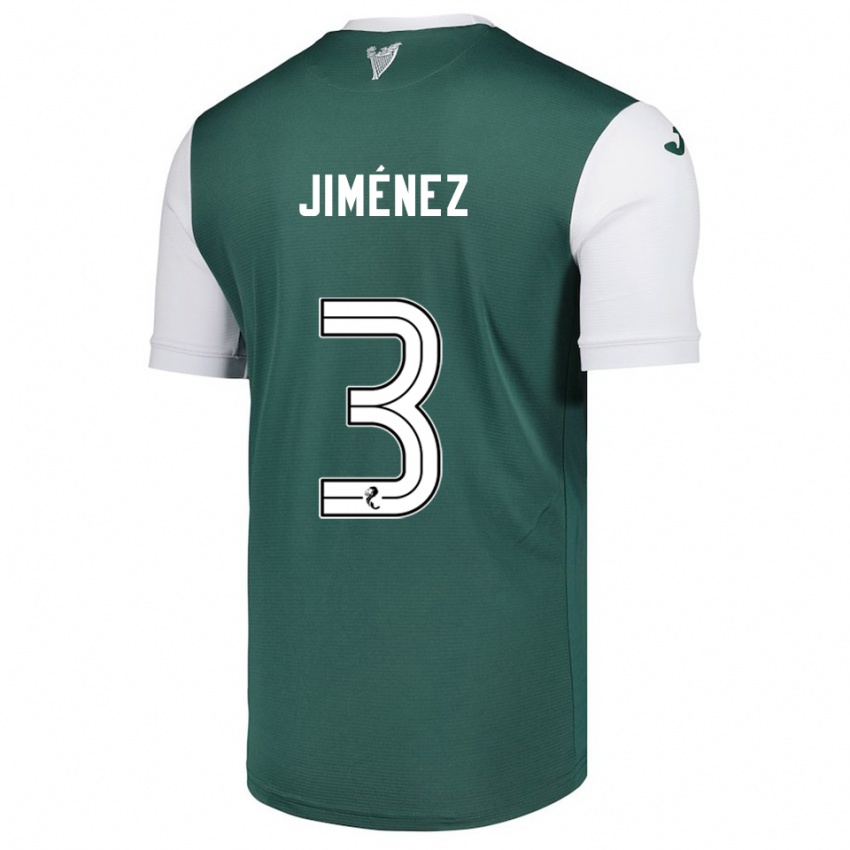 נשים לוגאן איאן קלארק חימנס #3 ירוק לבן ג'רזי ביתית 2025/26 חולצה קצרה