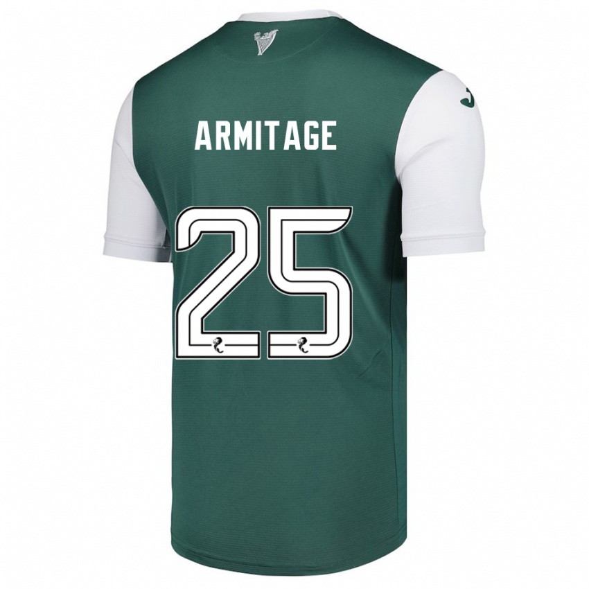 נשים רואנה ארמיטאג׳ #25 ירוק לבן ג'רזי ביתית 2025/26 חולצה קצרה