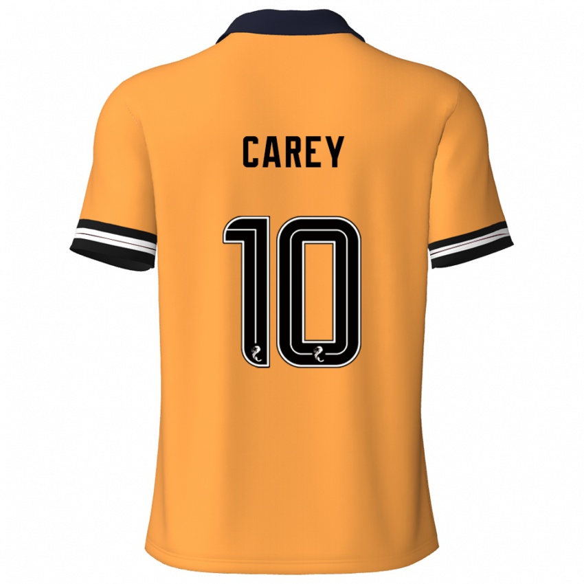 נשים גראהם קארי #10 צהוב שחור ג'רזי ביתית 2025/26 חולצה קצרה