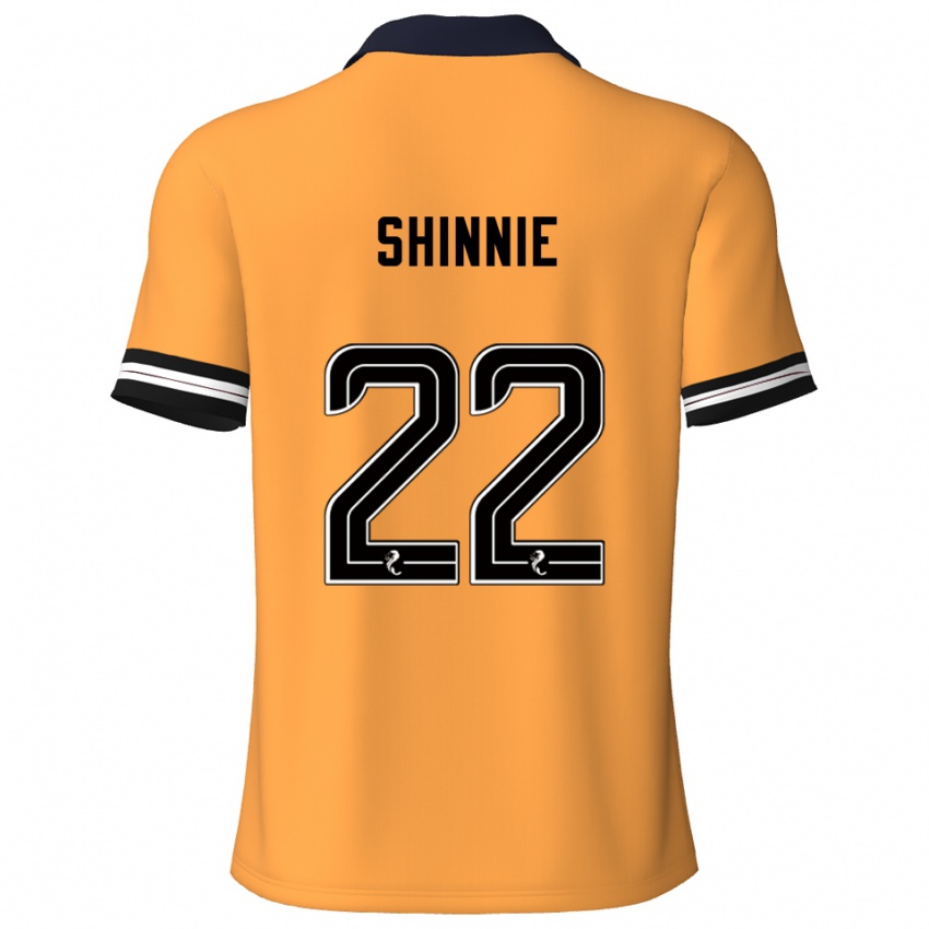 נשים אנדרו שיני #22 צהוב שחור ג'רזי ביתית 2025/26 חולצה קצרה